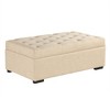 Sapphtopaz Modern Ottoman Folding Sofa Bed Convertible Ottoman Sleeper with Memory Mattress and Button Tufting for Living Room, Entryway - 3 of 4