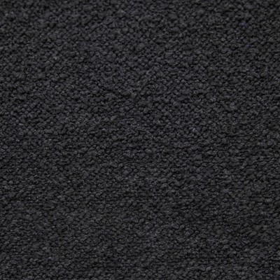 Solstice Swivel Glider in Black Boucle with Curved Back