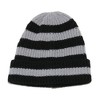 Anna-Kaci Unisex Striped Knit Beanie Hat Cuffed Warm Winter Cap - 3 of 3