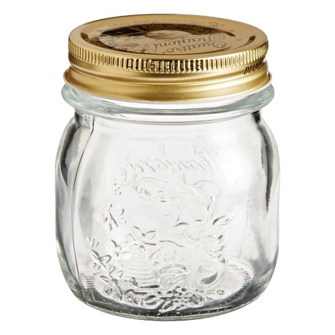 Bormioli Rocco Quattro Stagioni Glass Jar With Lid - 8.5 Ounce : Target