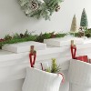 2pk Marble Christmas Stocking Holder White/Gold - Wondershop™ - 2 of 4