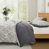 Peace Nest 100% Cotton Double-Layer Gauze Floral Jacquard Duvet Cover Set - 2 of 4