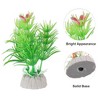 Unique Bargains Aquarium Decorations Fish Tank Artificial Plants 10 Pcs - 3 of 4