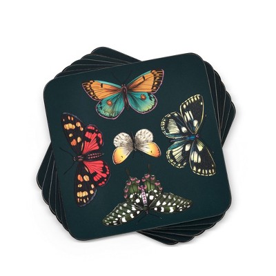 Pimpernel Botanic Garden Harmony Coasters Set of 6 - 4.25" Square