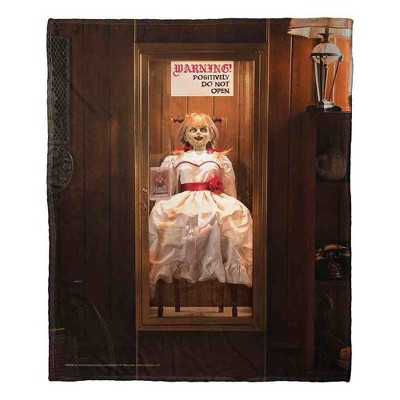 Annabelle Positively Do Not Open Silk Touch Throw Blanket 50x60 Inches
