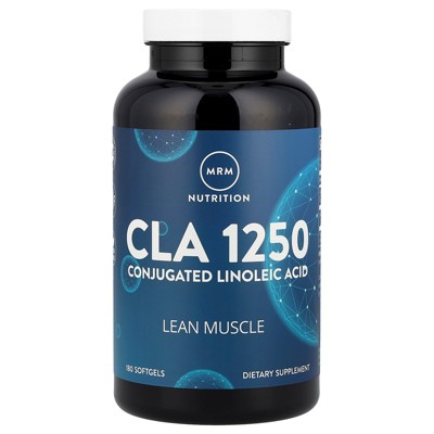 MRM Nutrition CLA 1250, 3,750 mg, 180 Softgels (1,250 mg per Softgel)