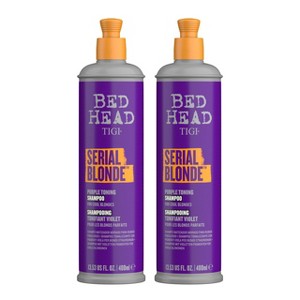 Bed Head by TIGI Serial Blonde Purple Shampoo for Cool Blonde Hair 13.53 fl oz (Pack of 2) - 1 of 4