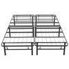 Hercules Folding Metal Bed Frame, 14 Inch Heavy Duty Platform Mattress Foundation, Easy Assembly, Noise Free, No Box Spring Needed - 2 of 4
