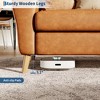 Garvee 84" Sofa Couch, Modern 3 Seater Sofa, Large boucle Sofa for Living Room with Streamlined Armrests & Wood Feet - 4 of 4