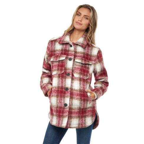 Inside-Out Reversible Plaid Shacket Xs | Kittenish