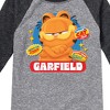 Boys' - Garfield - Garfield Stickers Raglan Graphic T-Shirt - 2 of 3