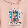 Women's - Garfield - Want You To Have A Happy Fourth Cropped Graphic Hoodie - 2 of 3