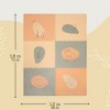 Hakuna Matte: Stylish Baby Play Mat: Jungle - Beige & Sage - 72x48" - 2 of 4