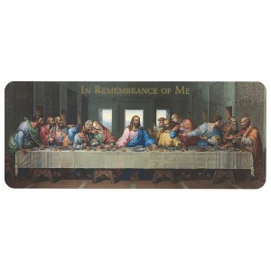 Dicksons in Remembrance of Me The Last Supper Decorative Laminated Multicolor 2.63 x 6.38 Paper Bookmark Pack of 12 - 1 of 2
