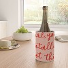 socoart Girl you totally got this Wine Chiller - Deny Designs - 2 of 2