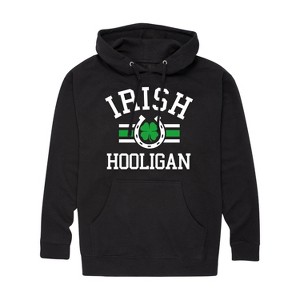 Men's - Instant Message - Irish Hooligan Athletic Graphic Fleece Pullover Hoodie - 1 of 4
