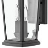 Hinkley Bromley 15 1/2" High Museum Black Outdoor Wall Light - 2 of 2