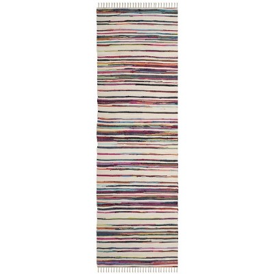 Rag Rug RAR126 Hand Woven Indoor Rugs - Safavieh