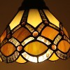Chloe Lighting Georgia Tiffany-Style Victorian Stained Glass Mini Chandelier 21" Width - 3 of 3