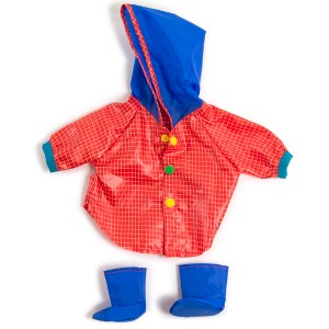 Miniland Doll Clothes, Rain Coat & Boots - 1 of 3