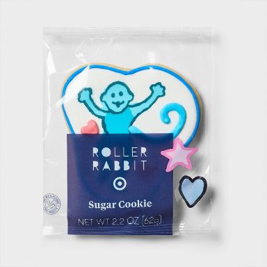 Decorated Monkey Cookie - 2.2oz - Roller Rabbit x Target