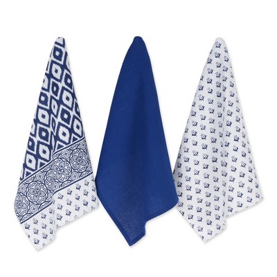 Design Imports Asst Tunisia Dishtowel Set/3