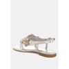 Opazie Metallic Pearl Embellished Flats Women - 3 of 4