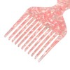 Unique Bargains Plastic Wide Tooth Hair Pick Comb 4.8" - 4 of 4