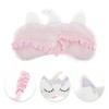 Unique Bargains Durable Unicorns Eye Mask Purple 1 Pc - 2 of 3