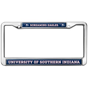 Southern Indiana Screaming Eagles Full Size Standard License Plate Metal Frame - 1 of 4