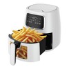Kitchen Elite 5.5 Qt. Digital Air Fryer, Countertop Cooker w/ LED Screen, White - 2 of 4