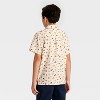Latino Heritage Month Kids' Short Sleeve Woven Shirt - Ivory - 2 of 3