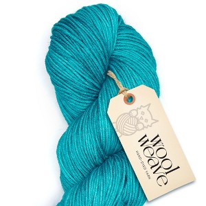 Woolweave Superwash Merino Wool Yarn - Hand-Dyed DK Weight, 100g, 240 Yards - 1 of 4