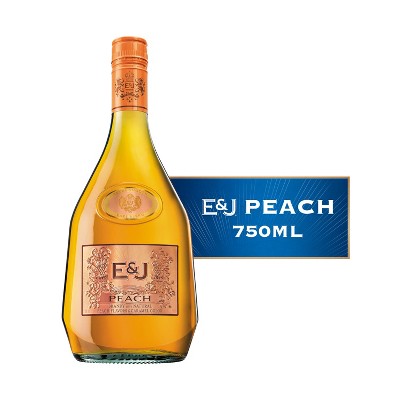 E&J Flavored Peach Brandy - 750ml Bottle