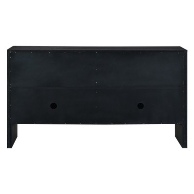 Bella Depot 59''W 4-Door Large Storage Sideboard with Adjustable Shelves