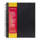 Creative Mark Reflexions Double Spiral Field Sketchbooks 8 .5" x 11" 70 lb (80 Sheets), Off-White