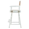 Counter-Height Director's Chair - White Frame - 3 of 4