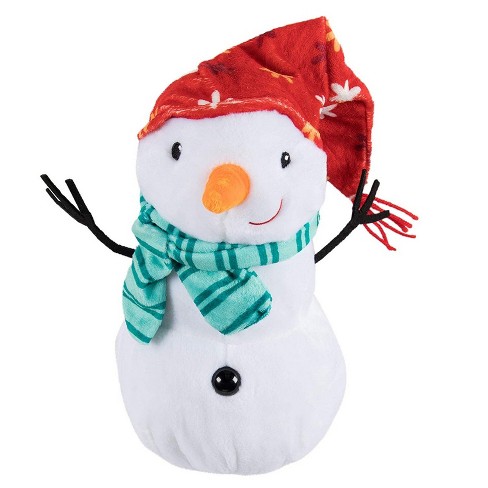 Snowman Plush Toy - Icicles The Snowman Kids Soft Stuffed Toy Fun Christmas Gift - image 1 of 4