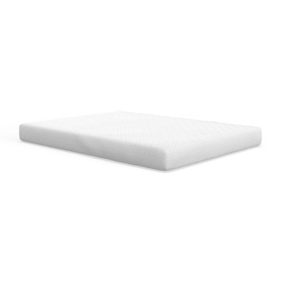 NicBex Queen Size 8 Inch Gel-Infused Memory Foam Mattress with CertiPUR-US Certified,Pressure Relief,Mattress in a Box,White