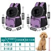 PetAmi Dog Front Carrier Backpack, Adjustable Pet Cat Puppy Chest Carrying Bag, Ventilated Hiking Camping Travel - 2 of 4