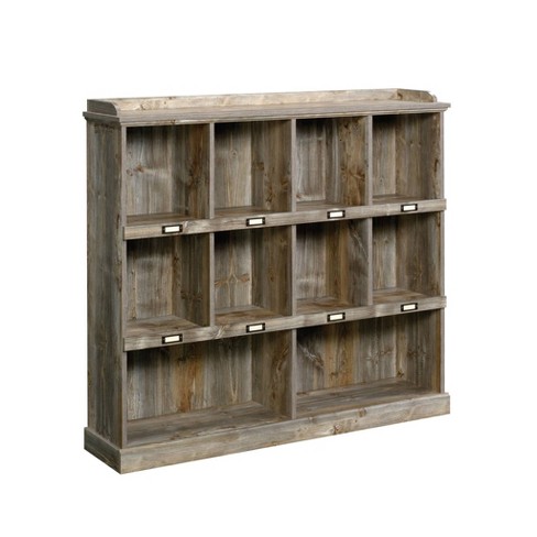 Rustic store bookshelf target