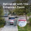 Ring Floodlight Cam Pro 2nd Gen, Wired Retinal 4K for Ultra-Clear Video, 10x Enhanced Zoom, Ultra-Bright Motion-Activated Floodlights - White - 3 of 4