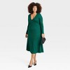 Women's Long Sleeve Midi A-Line Dress - A New Day™ - 3 of 3