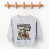 Halloween Wonderful Time of the Year Skeletons - Toddler Graphic Sweatshirt and Youth Graphic Sweatshirt - 2 of 3