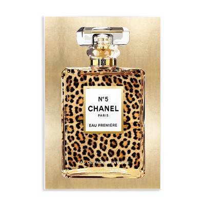 Stupell Industries Leopard Pattern Perfume Wall Plaque Art