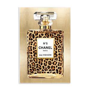 Stupell Industries Leopard Pattern Perfume Wall Plaque Art - 1 of 4