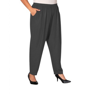Women's Tailored Leg Rayon Pants - Plus - On The Plus Side