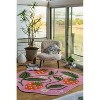 Lany Space Megan Roy Irregular Sicilian Strawberry Pink Rug - 2 of 4