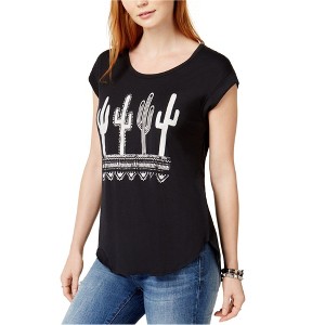 Carbon Copy Womens Cactus Graphic T-Shirt - 1 of 1