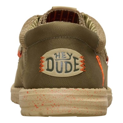 HEYDUDE Men Wally Guard Stretch Sox , Burnt Olive/Multi, 7 — фото 6